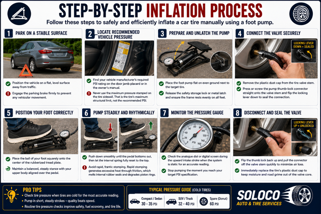 Step-by-Step Inflation Process