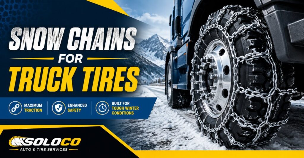 snow chains for truck tires