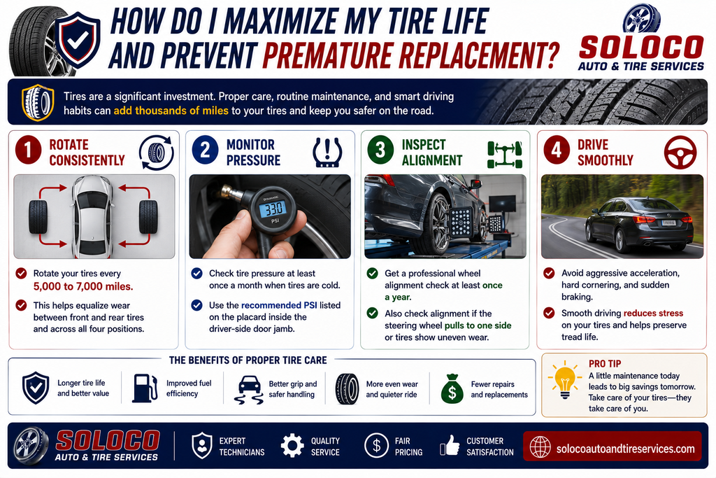 How Do I Maximize My Tire Life and Prevent Premature Replacement
