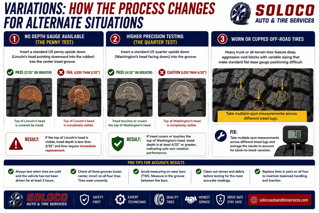 How the Process Changes for Alternate Situations