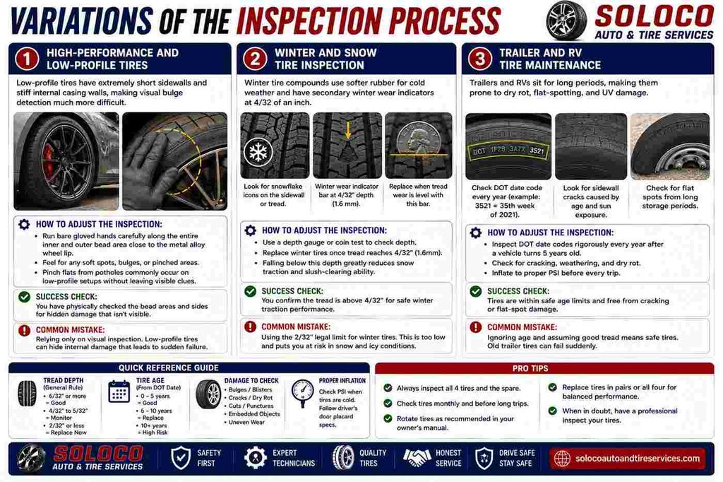 Variations of the Inspection Process