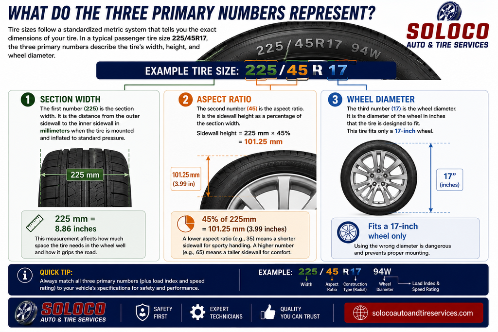 What Do the Three Primary Numbers Represent