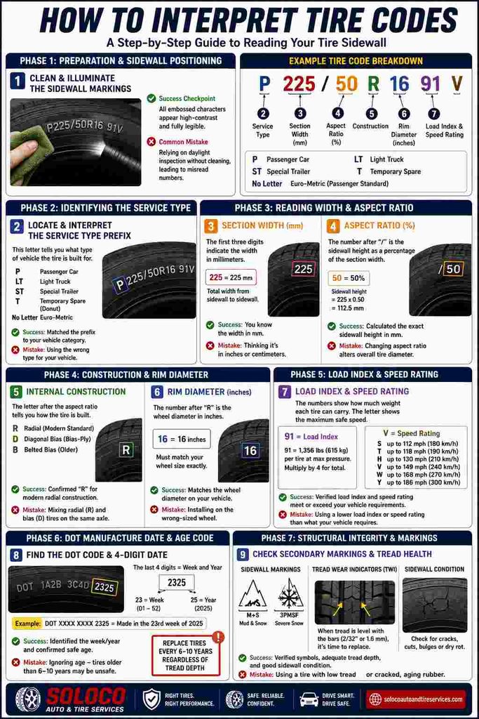 How to Interpret Tire Codes
