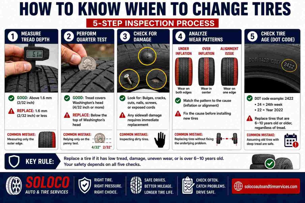 How to Know When to Change Tires