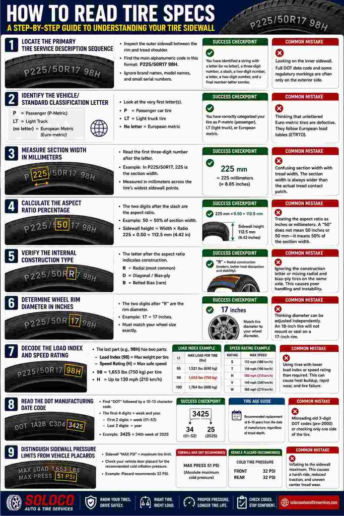 How to Read Tire Specs