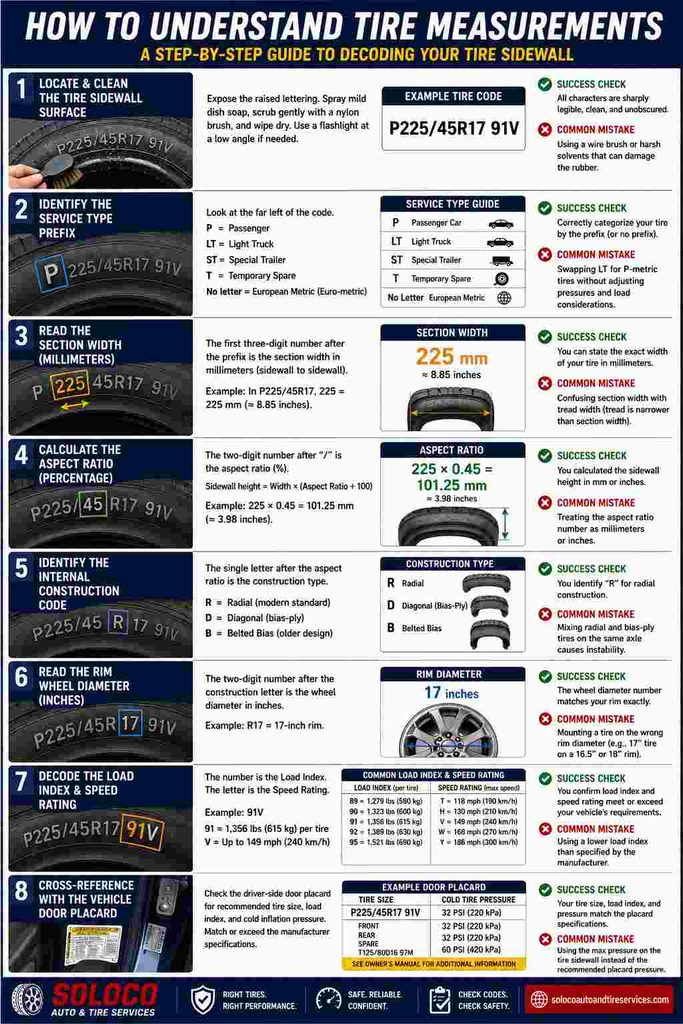 How to Understand Tire Measurements