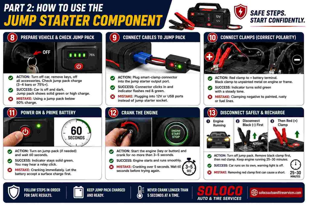 How to Use the Jump Starter Component