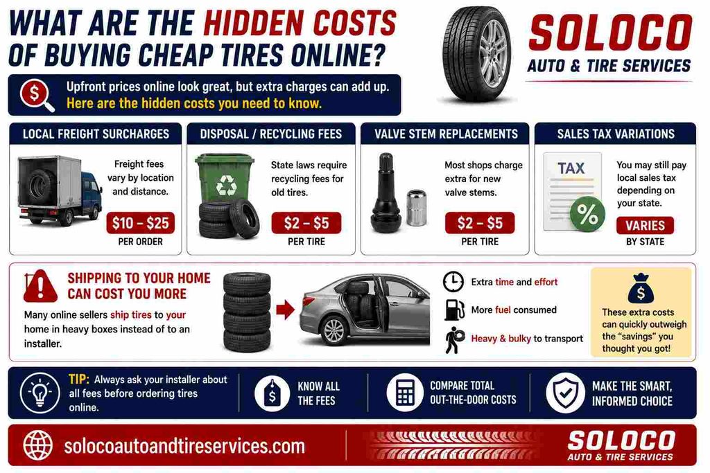 What Are the Hidden Costs of Buying Cheap Tires Online