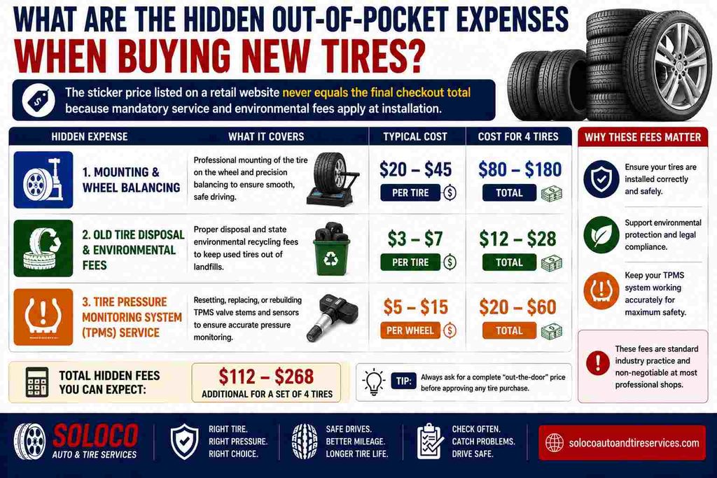 What Are the Hidden Out-of-Pocket Expenses When Buying New Tires