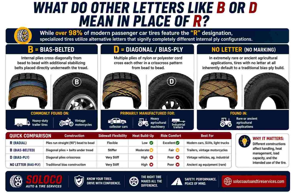 What Do Other Letters Like B or D Mean in Place of R