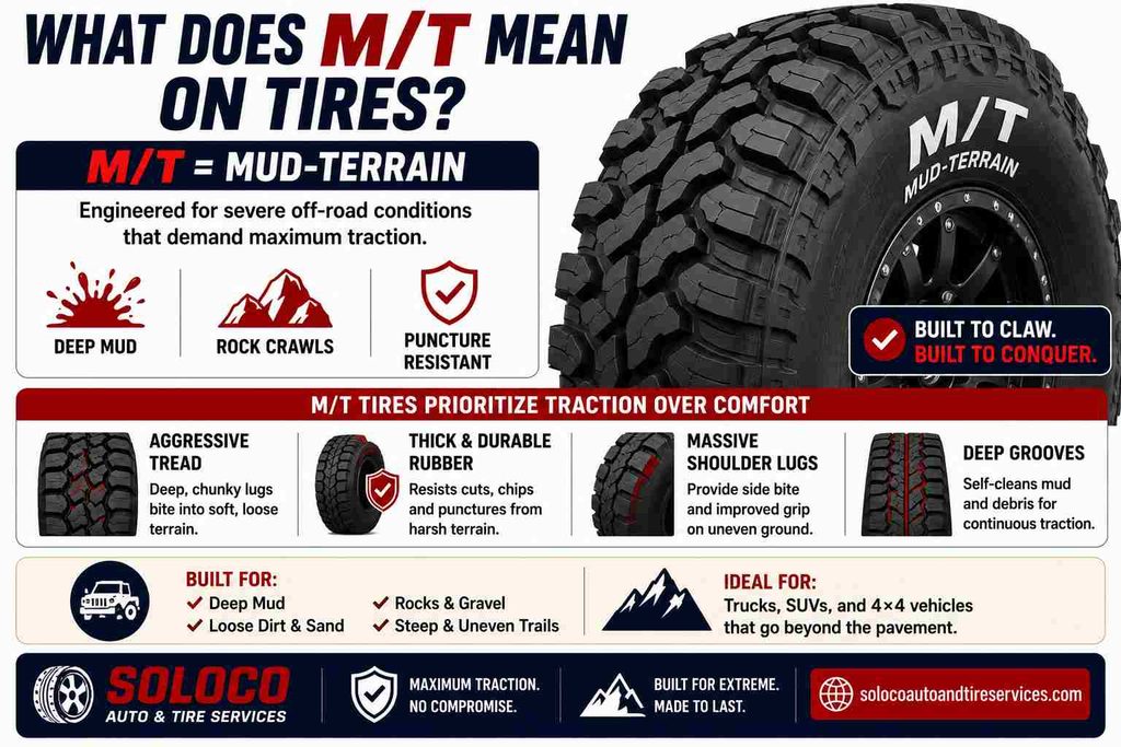 What Does M T Mean on Tires
