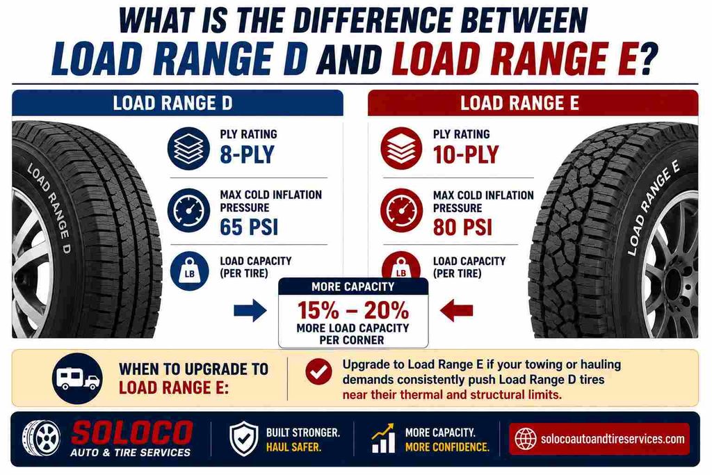 What Is the Difference Between Load Range D and Load Range E