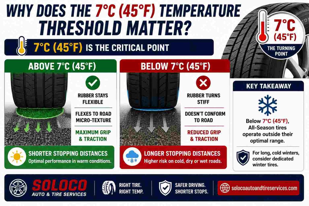 Why Does the 7°C (45°F) Temperature Threshold Matter