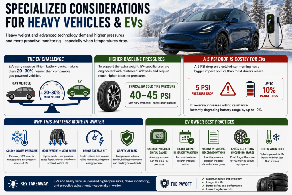 Specialized Considerations for Heavy Vehicles and EVs
