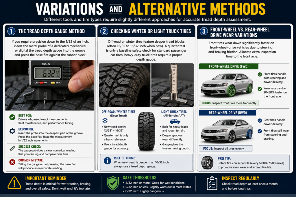 Variations and Alternative Methods