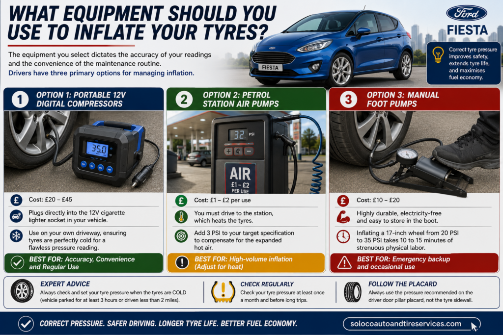 What Equipment Should You Use to Inflate Your Tyres