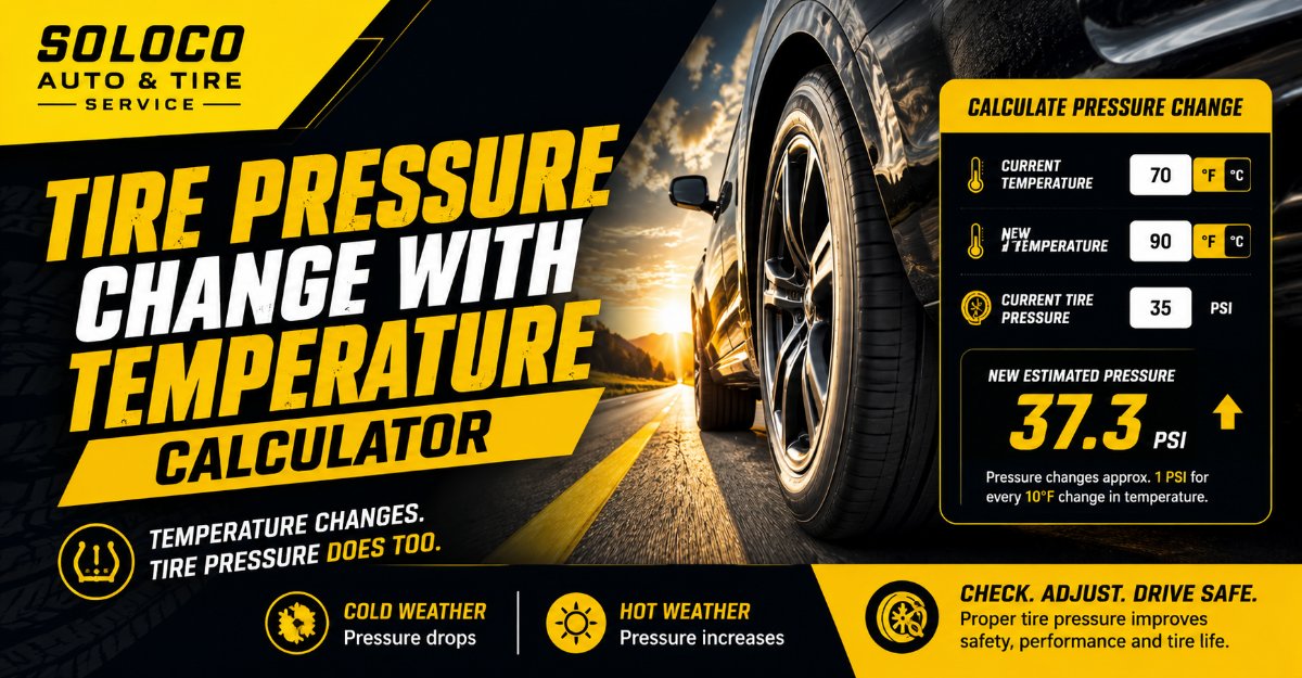 tire pressure change with temperature calculator