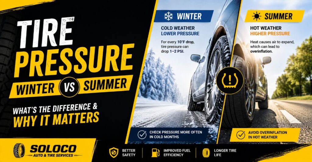 tire pressure winter vs summer
