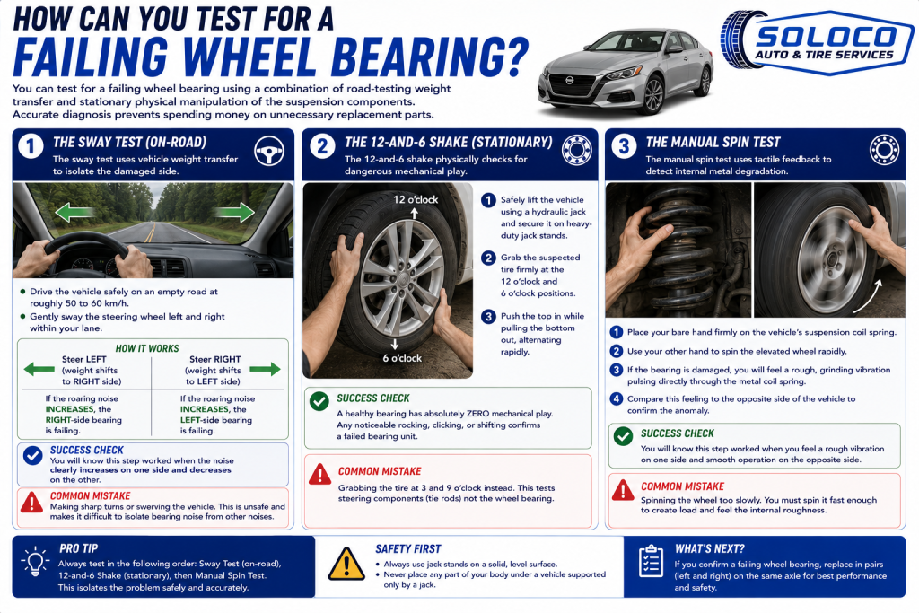 How Can You Test for a Failing Wheel Bearing