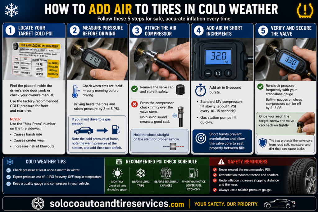 Low Tire Pressure In Cold Weather