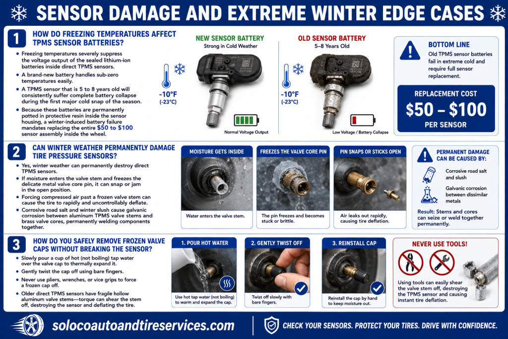 Sensor Damage and Extreme Winter Edge Cases