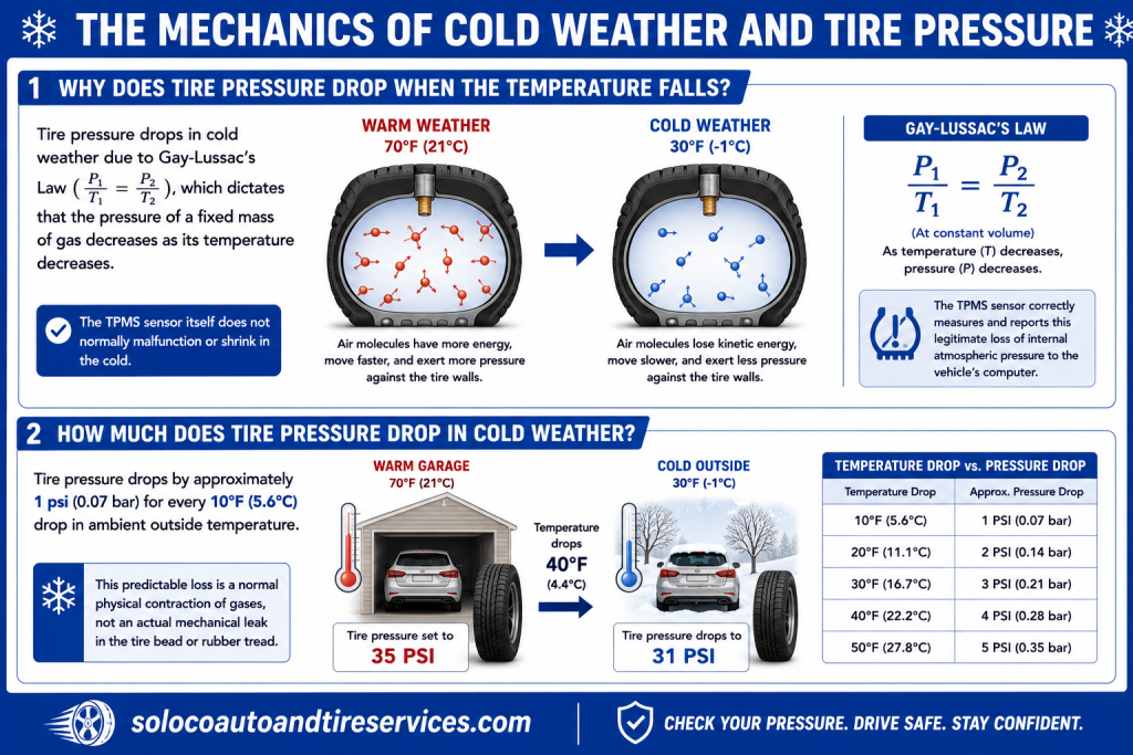 The Mechanics of Cold Weather and Tire Pressure