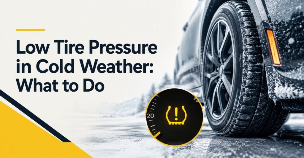 low tire pressure in cold weather what to do