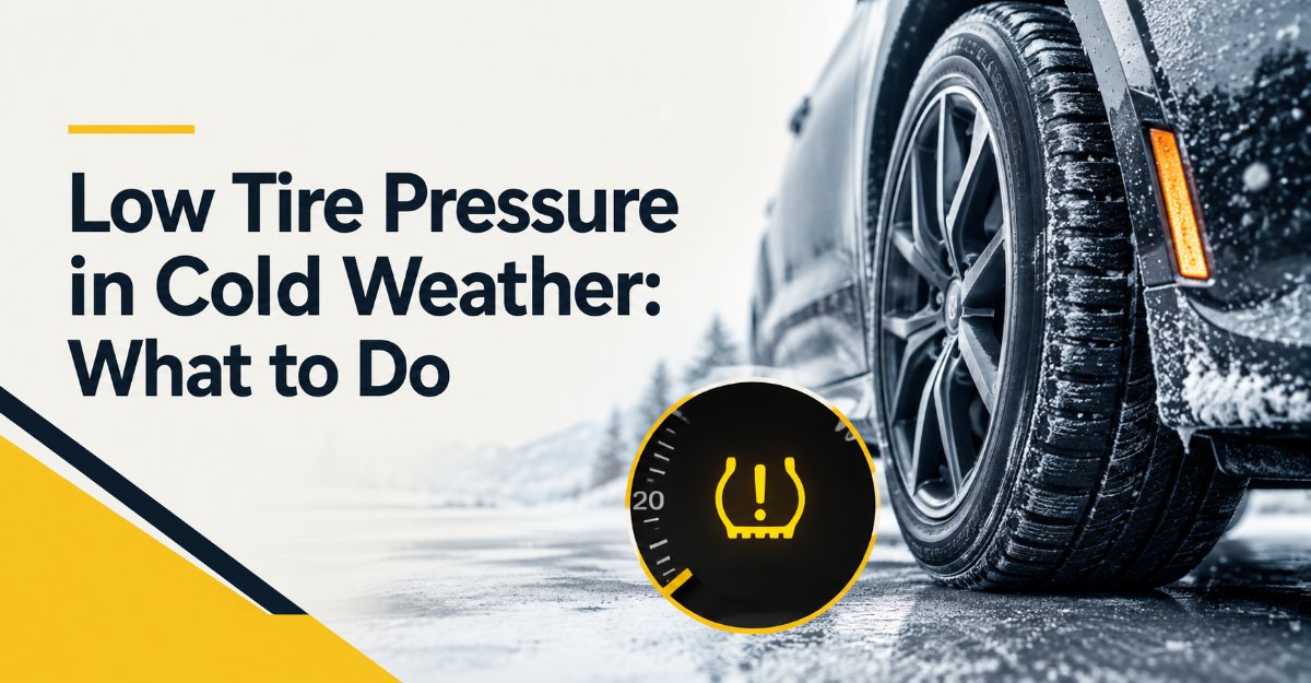low tire pressure in cold weather what to do