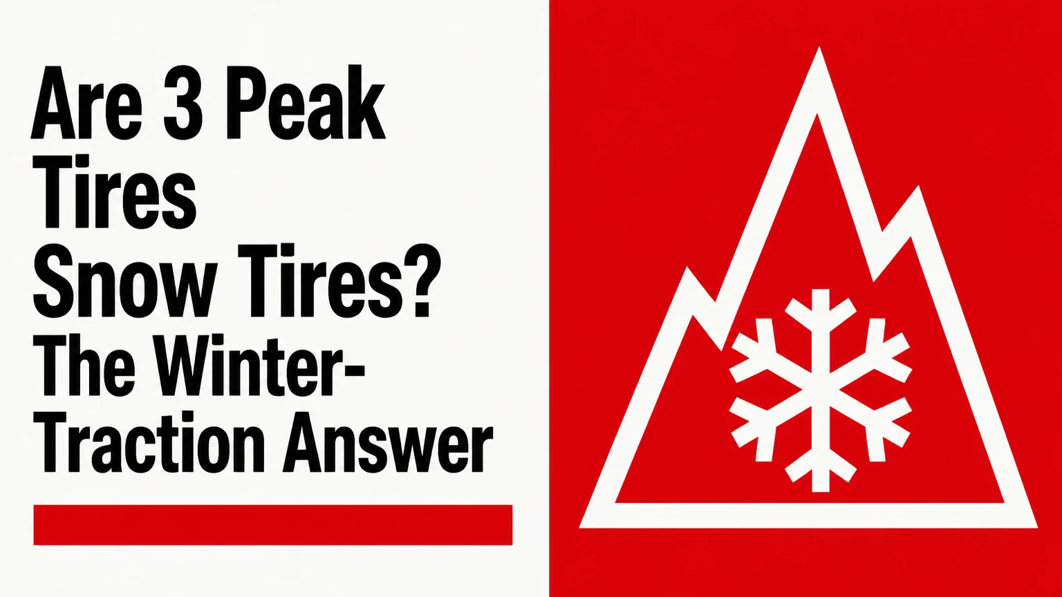 are 3 peak tires snow tires