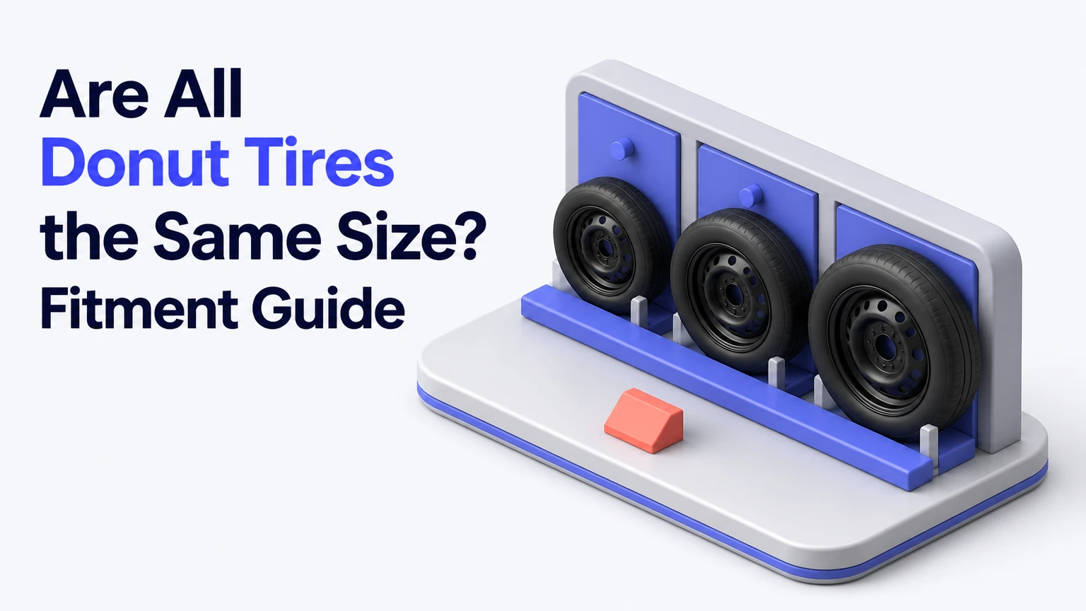 are all donut tires the same size