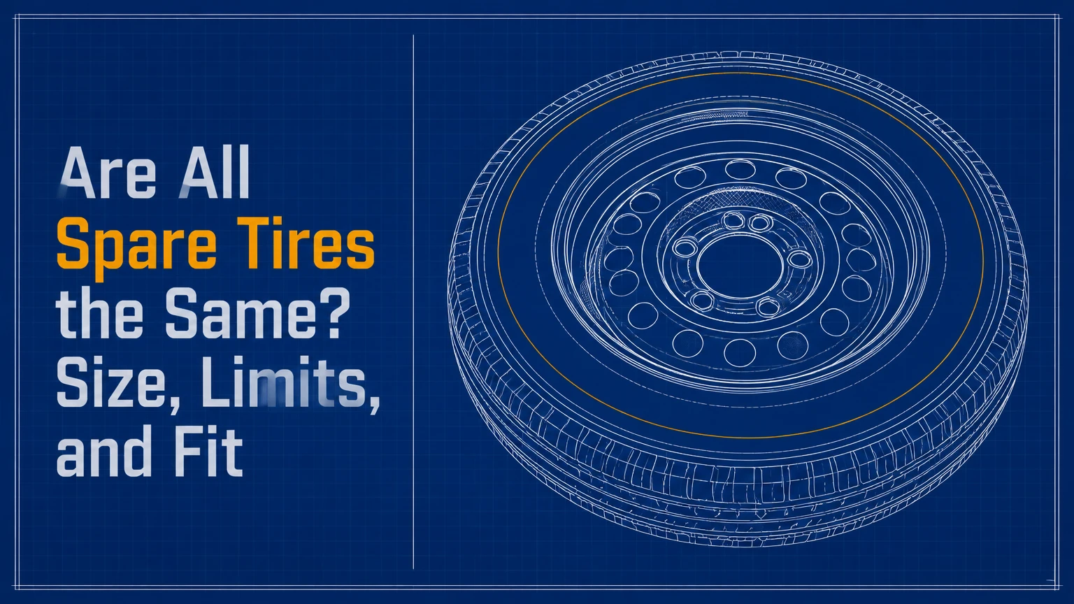 are all spare tires the same