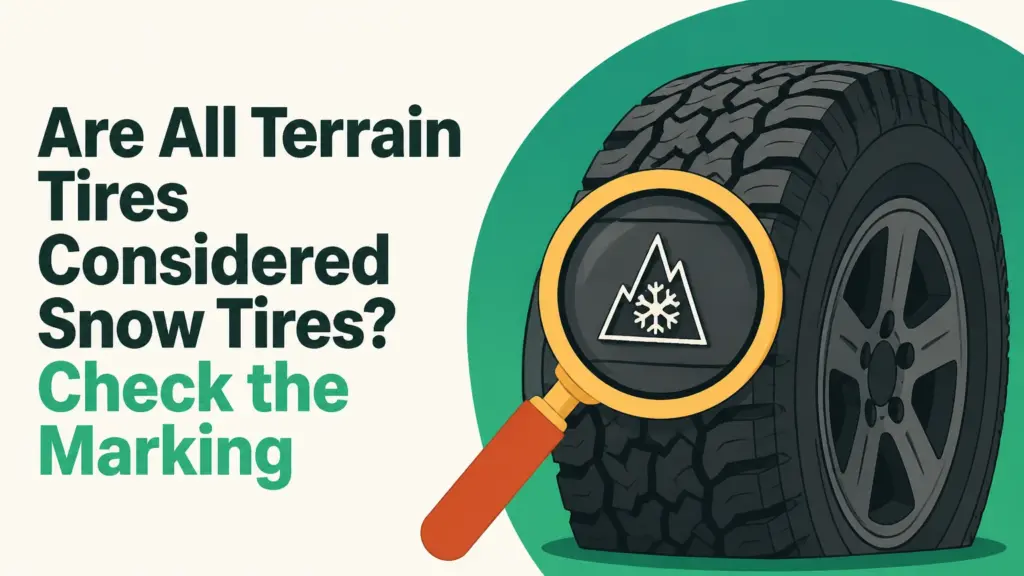 are all terrain tires considered snow tires