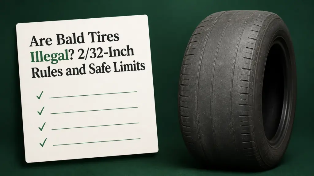 are bald tires illegal