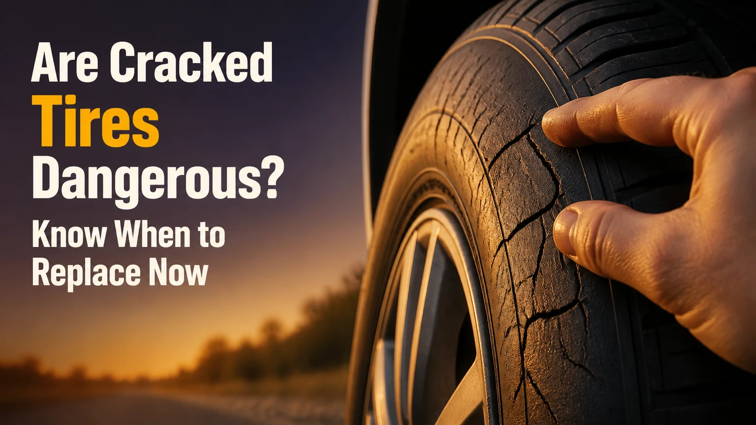 are cracked tires dangerous