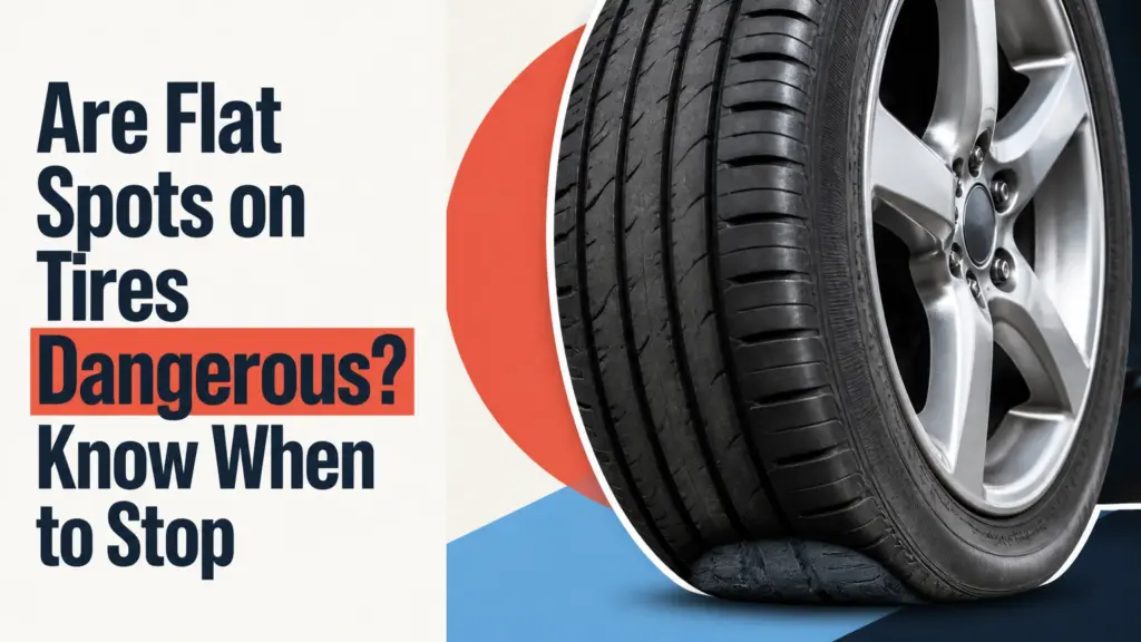 are flat spots on tires dangerous