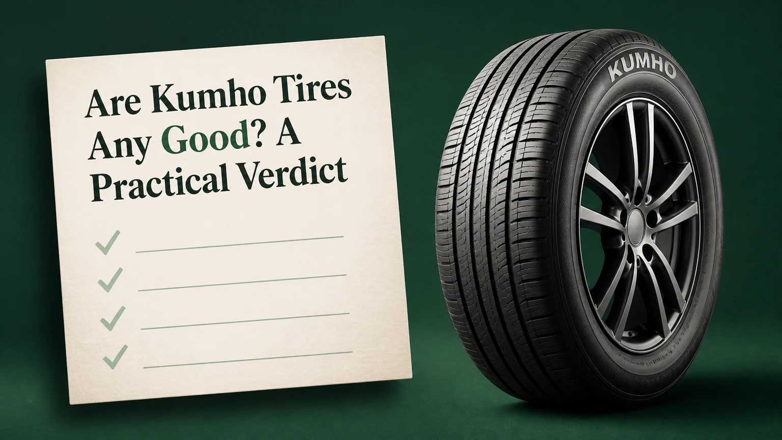 are kumho tires any good