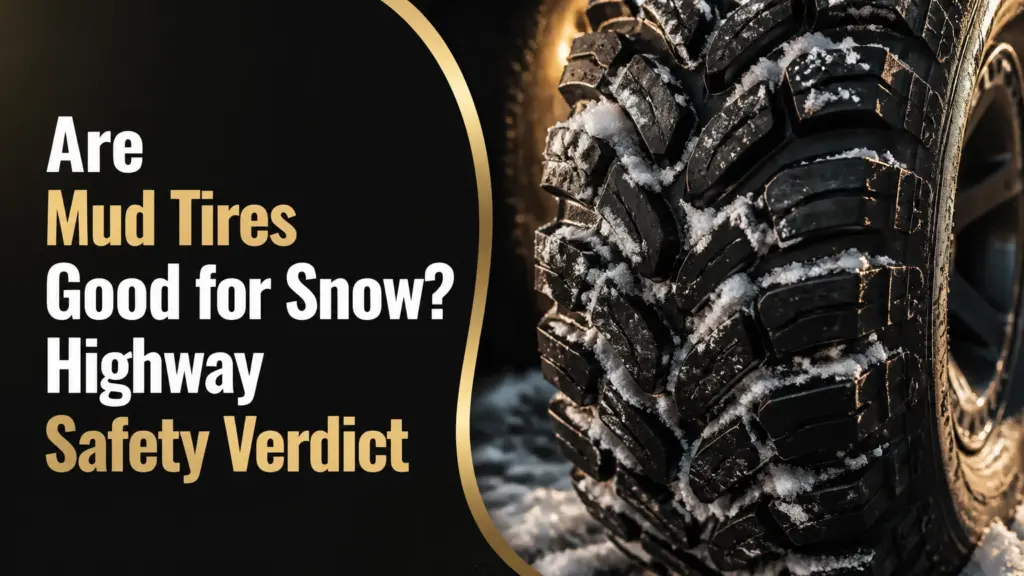 are mud tires good for snow