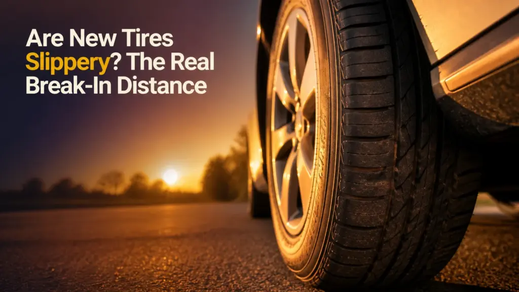 are new tires slippery