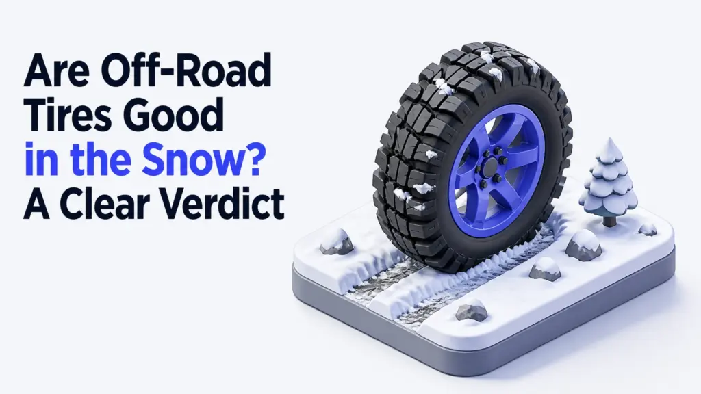 are off road tires good in the snow