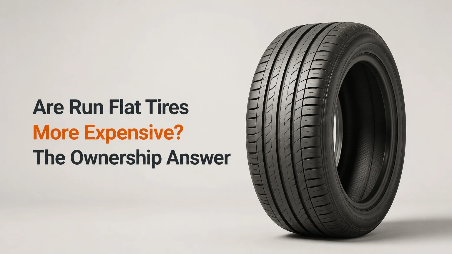 are run flat tires more expensive