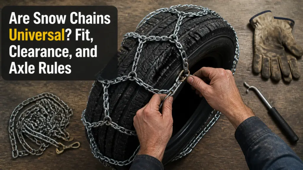 are snow chains universal