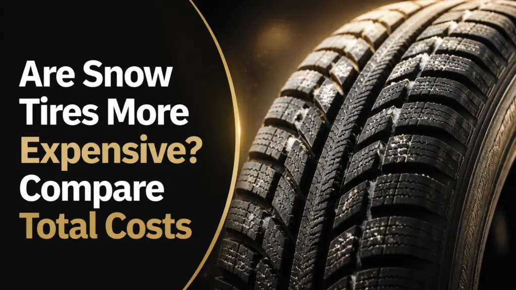 are snow tires more expensive