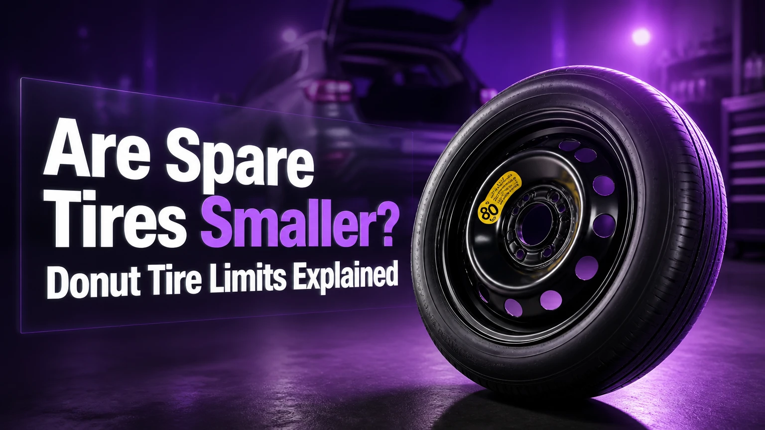 are spare tires smaller