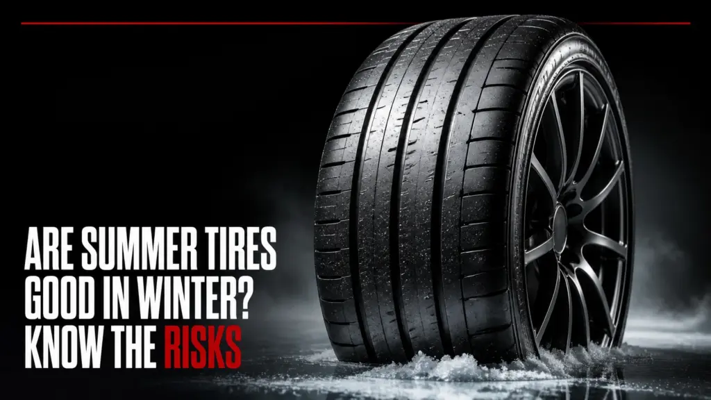 are summer tires good in winter