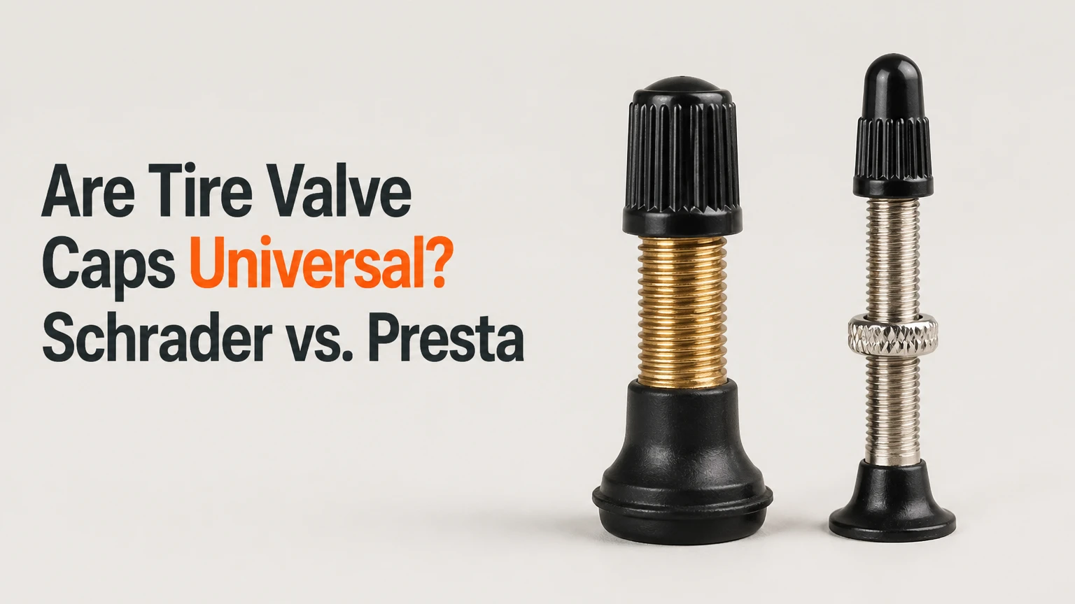 are tire valve caps universal