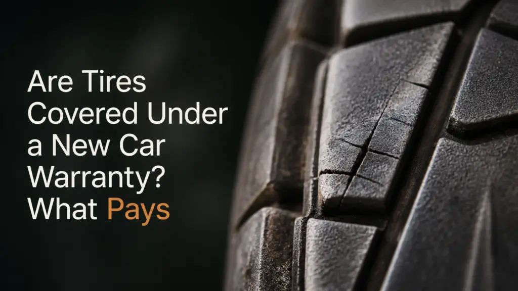 are tires covered under a new car warranty