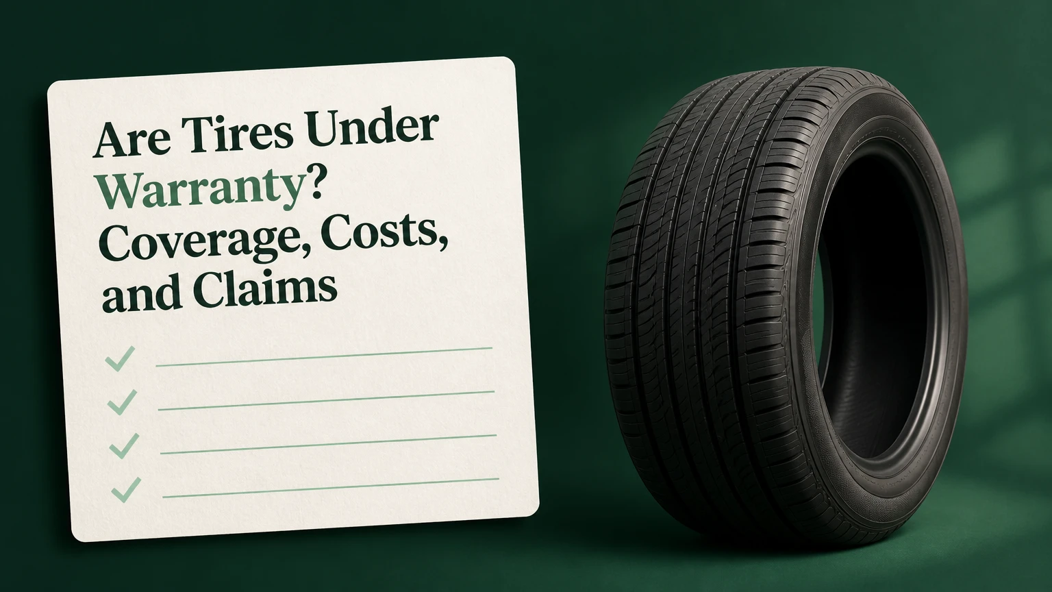 are tires under warranty