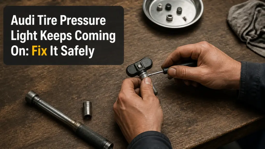audi tire pressure light keeps coming on