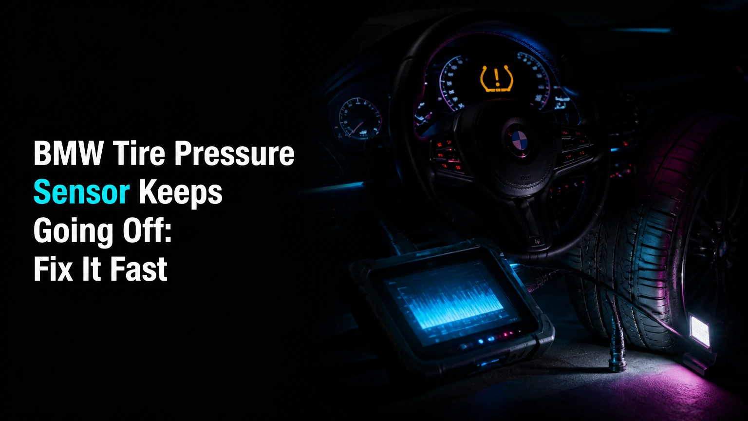 bmw tire pressure sensor keeps going off