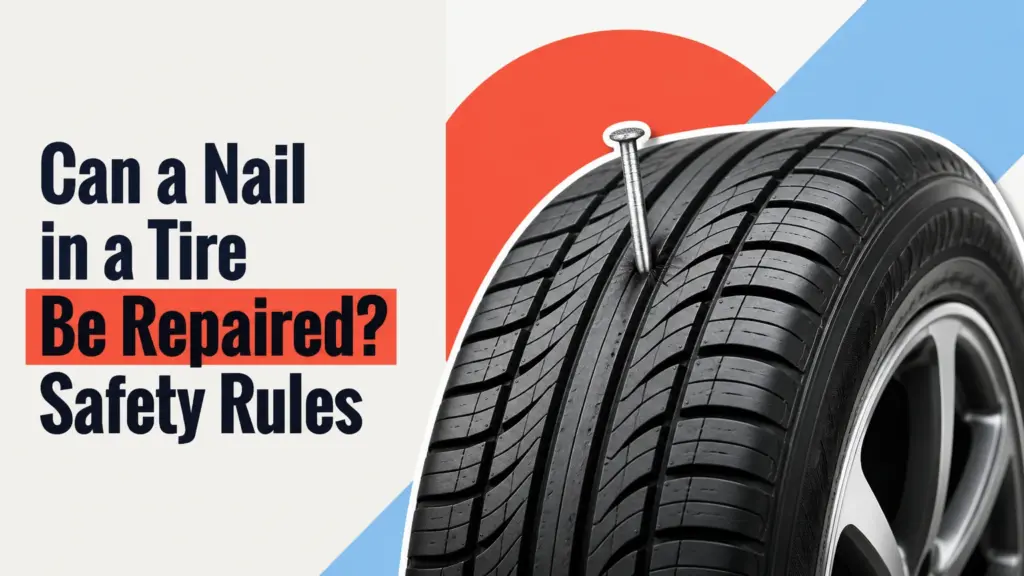 can a nail in a tire be repaired